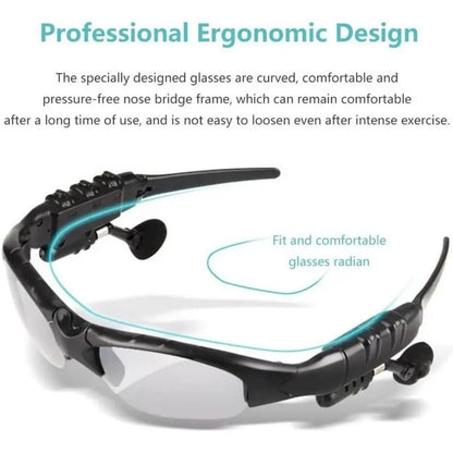 Gafas de Sol con Audífonos Bluetooth y Micrófono