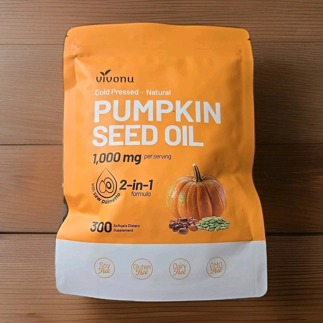 PMPKIN SEED OIL, Gomitas de semilla de calabazas