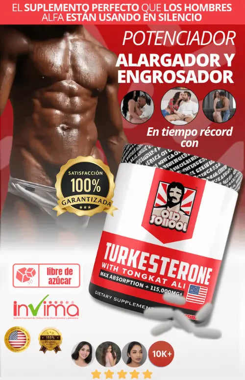 Suplemento Natural de testosterona para hombres – Turkesterona 1500 mg de potencia máxima con Tongkat Ali y BioPerine® + Músculo, recuperación y resistencia  – 120 cápsulas