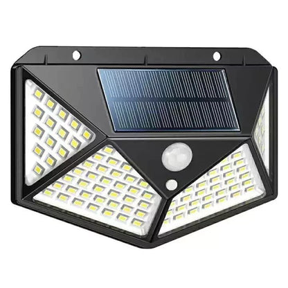 Luz led solar exterior